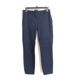 J. Crew Navy Minnie Cropped Ankle Pants Size 2